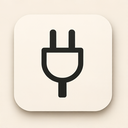 icon_communication_plug_symmetrical icon preview