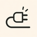 icon_communication_plug_thin icon preview