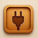 icon_communication_plug_wooden icon preview
