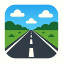 icon_communication_road_asymmetrical icon preview