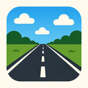 icon_communication_road_bold icon preview