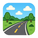 icon_communication_road_cartoon icon preview
