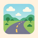 icon_communication_road_flat_pastel icon preview