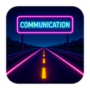 icon_communication_road_neon icon preview