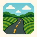 icon_communication_road_organic_pattern icon preview