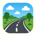 icon_communication_road_rounded icon preview