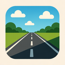 icon_communication_road_shadow_effect icon preview