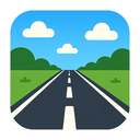 icon_communication_road_sharp_edges icon preview