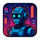 icon_communication_robot_cyberpunk icon preview