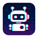 icon_communication_robot_digital_glitch icon preview