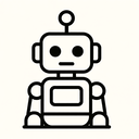 icon_communication_robot_line_art icon preview