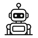 icon_communication_robot_monochrome icon preview