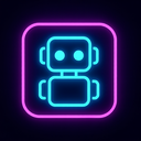 icon_communication_robot_neon icon preview