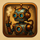 icon_communication_robot_steampunk icon preview