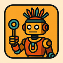 icon_communication_robot_tribal icon preview