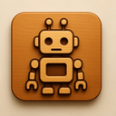icon_communication_robot_wooden icon preview