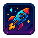 icon_communication_rocket_cyberpunk icon preview