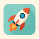 icon_communication_rocket_flat_pastel icon preview