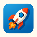 icon_communication_rocket_iconic icon preview