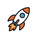 icon_communication_rocket_simplified icon preview