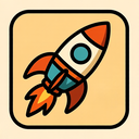 icon_communication_rocket_tribal icon preview