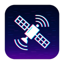 icon_communication_satellite_digital_glitch icon preview