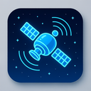 icon_communication_satellite_futuristic icon preview
