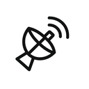 icon_communication_satellite_geometric icon preview