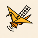 icon_communication_satellite_origami icon preview