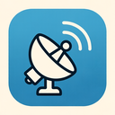 icon_communication_satellite_rounded icon preview