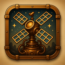 icon_communication_satellite_steampunk icon preview