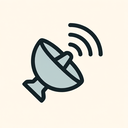 icon_communication_satellite_vector icon preview