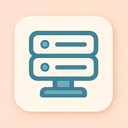 icon_communication_server_flat_pastel icon preview