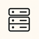 icon_communication_server_geometric icon preview