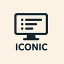icon_communication_server_iconic icon preview