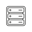 icon_communication_server_minimal_outline icon preview