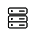 icon_communication_server_monochrome icon preview