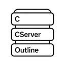 icon_communication_server_outline icon preview