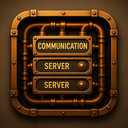 icon_communication_server_steampunk icon preview