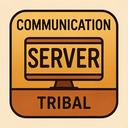 icon_communication_server_tribal icon preview
