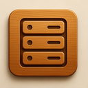 icon_communication_server_wooden icon preview