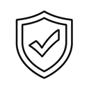 icon_communication_shield_minimal_outline icon preview