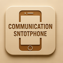 icon_communication_smartphone_embossed icon preview