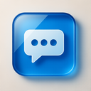 icon_communication_smartphone_glassy icon preview