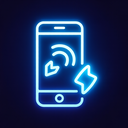 icon_communication_smartphone_glow_effect icon preview