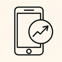 icon_communication_smartphone_line_art icon preview