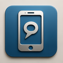 icon_communication_smartphone_metallic icon preview