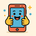 icon_communication_smartphone_playful icon preview