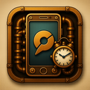 icon_communication_smartphone_steampunk icon preview