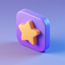 icon_communication_star_3d_isometric icon preview